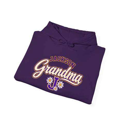 Jackson Polar Bears Grandma Floral Hoodie