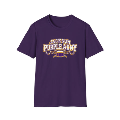 Jackson Polar Bears Purple Army Band T-Shirt