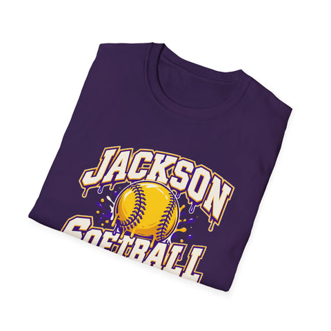 Jackson Polar Bears Softball Drip T-Shirt