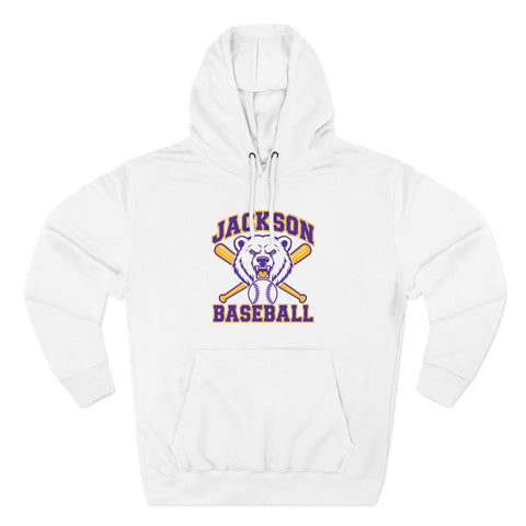 Jackson Polar Bears Baseball Mascot Hoodie