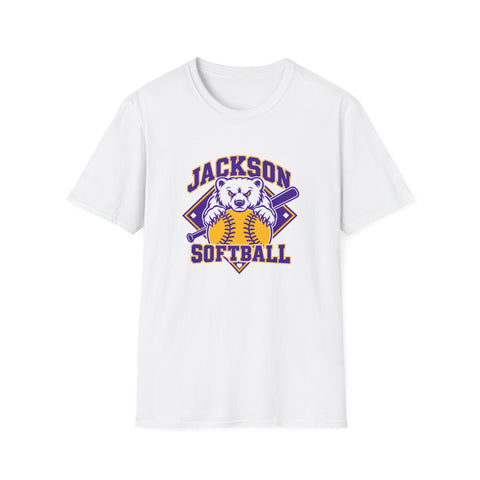 Jackson Polar Bears Softball Mascot T-Shirt
