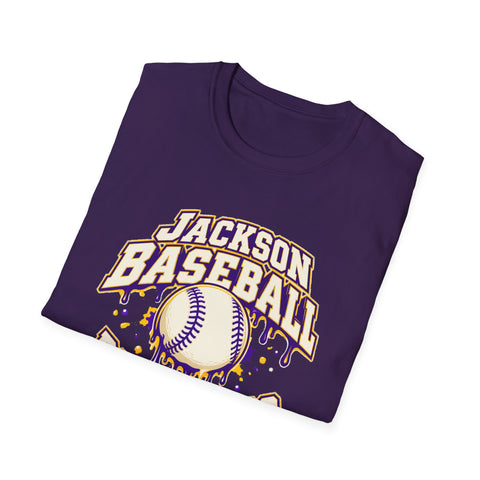 Jackson Polar Bears Baseball Drip T-Shirt