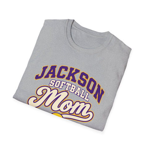 Jackson Polar Bears Softball Mom T-Shirt