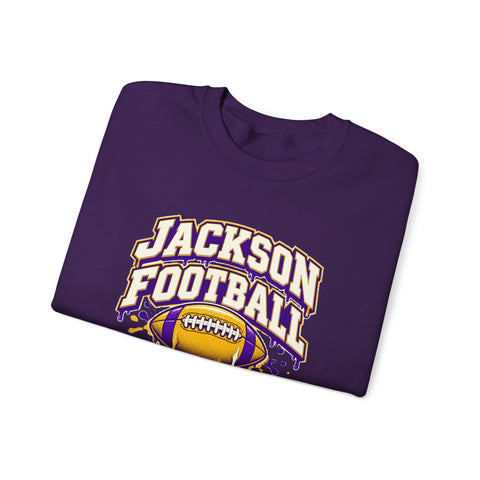 Jackson Polar Bears Football Drip Crewneck