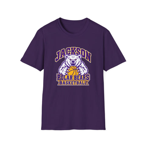 Jackson Polar Bears Basketball Mascot T-Shirt