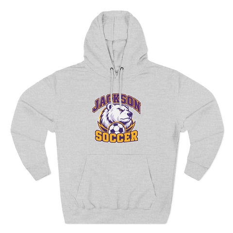 Jackson Polar Bears Soccer Mascot Hoodie