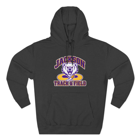 Jackson Polar Bears Track & Field Mascot Hoodie