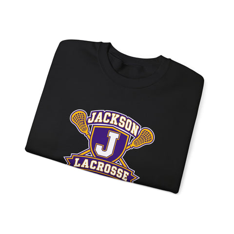 Jackson Polar Bears Lacrosse Varsity Crest Crewneck Sweatshirt
