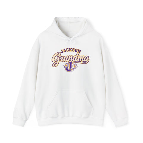 Jackson Polar Bears Grandma Floral Hoodie