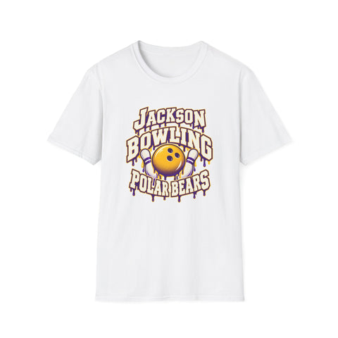 Jackson Polar Bears Bowling Drip T-Shirt