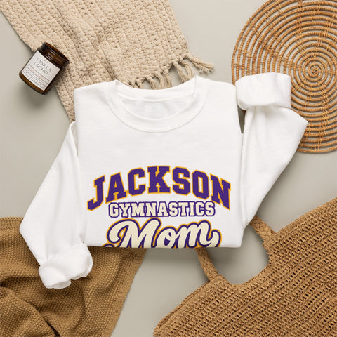 Jackson Polar Bears Gymnastics Mom Crewneck