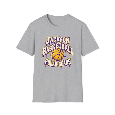 Jackson Polar Bears Basketball Drip T-Shirt