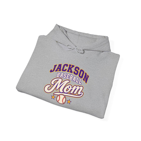 Jackson Polar Bears Baseball Mom Hoodie