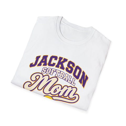 Jackson Polar Bears Softball Mom T-Shirt