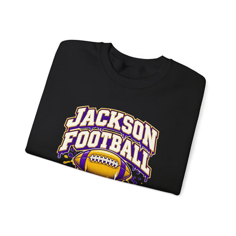 Jackson Polar Bears Football Drip Crewneck