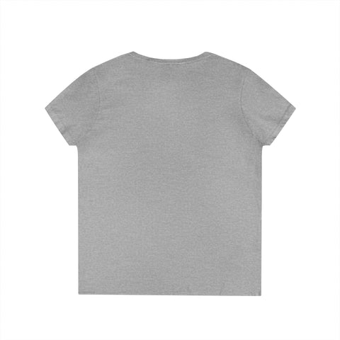 Jackson Polar Bears Women’s Floral Bear V-Neck T-Shirt
