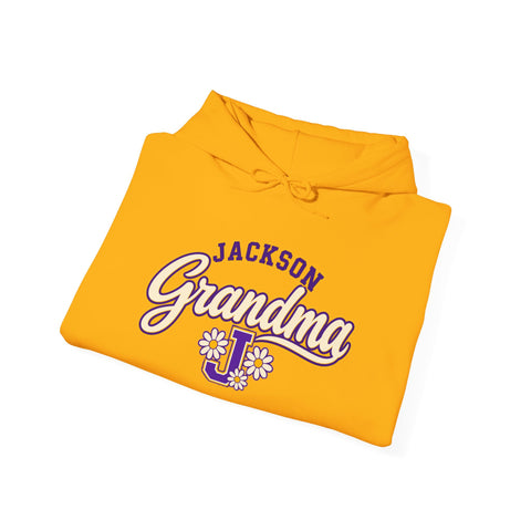 Jackson Polar Bears Grandma Floral Hoodie