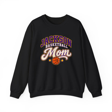 Jackson Polar Bears Basketball Mom Crewneck