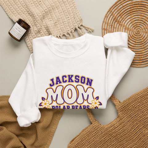 Jackson Polar Bears Mom Crewneck