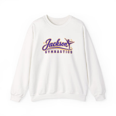 Jackson Polar Bears Gymnastics Retro Script Crewneck Sweatshirt