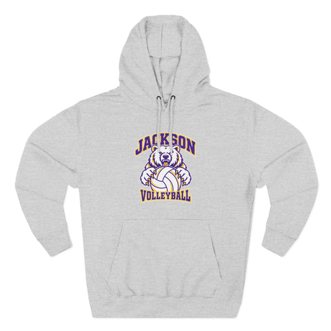 Jackson Polar Bears Volleyball Mascot Hoodie