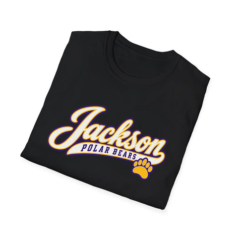 Jackson Polar Bears Classic Script Paw T-Shirt
