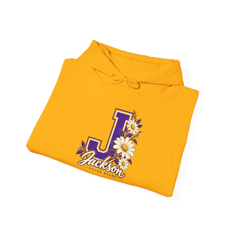 Jackson Polar Bears Daisy Monogram J Hoodie