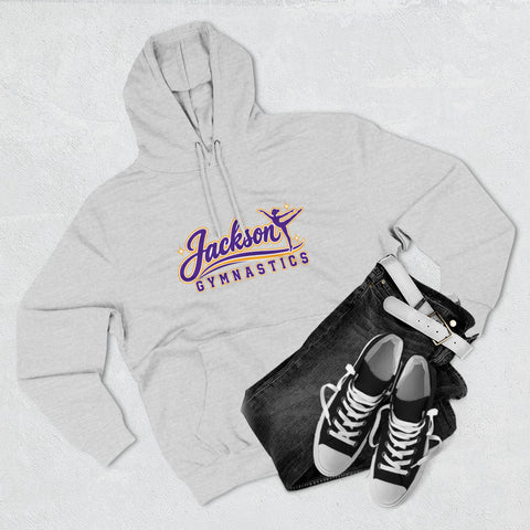 Jackson Polar Bears Gymnastics Retro Script Hoodie