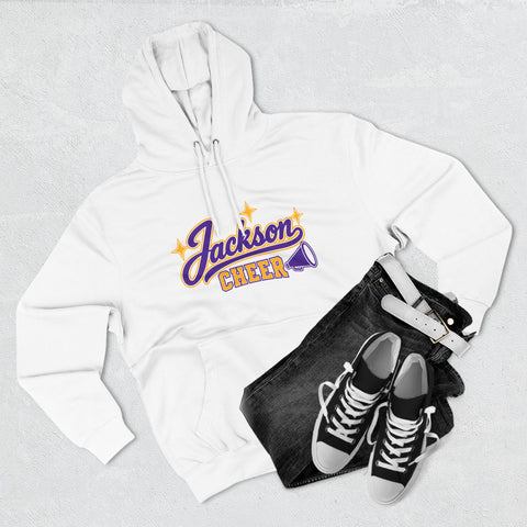 Jackson Polar Bears Cheer Retro Script Hoodie