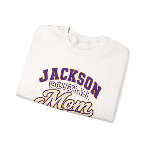 Jackson Polar Bears Volleyball Mom Crewneck