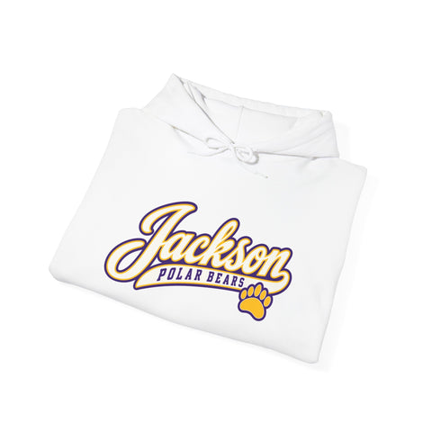 Jackson Polar Bears Classic Script Paw Hoodie