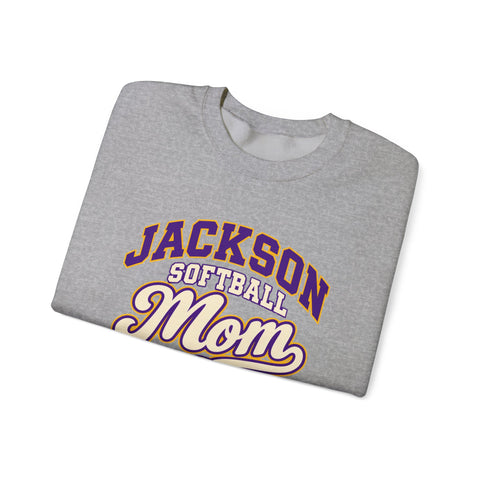 Jackson Polar Bears Softball Mom Crewneck