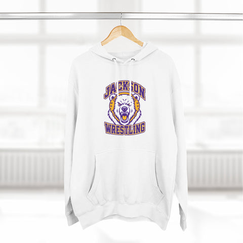 Jackson Polar Bears Wrestling Mascot Hoodie