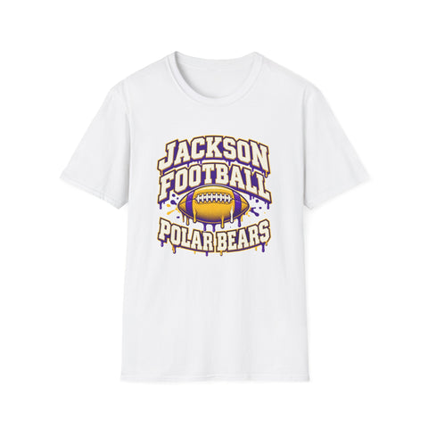 Jackson Polar Bears Football Drip T-Shirt