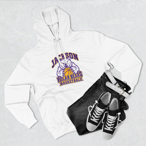 Jackson Polar Bears Basketball Mascot Hoodie
