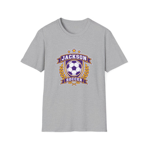 Jackson Polar Bears Soccer Retro Crest T-Shirt