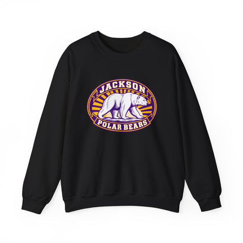 Jackson Polar Bears Heritage Bear Badge Crewneck