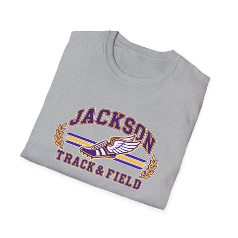 Jackson Polar Bears Track & Field Winged Shoe T-Shirt