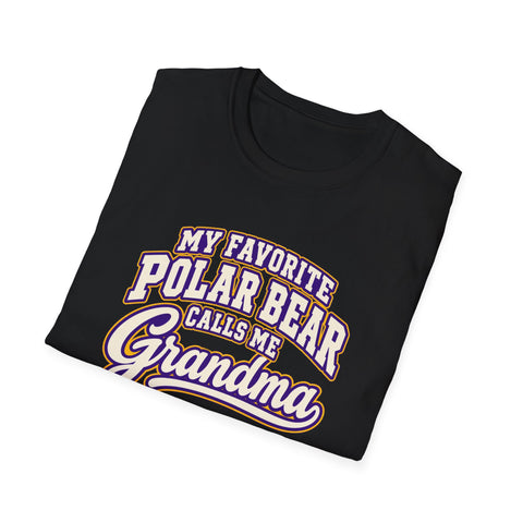 Jackson Polar Bears My Favorite Polar Bear Grandma T-Shirt