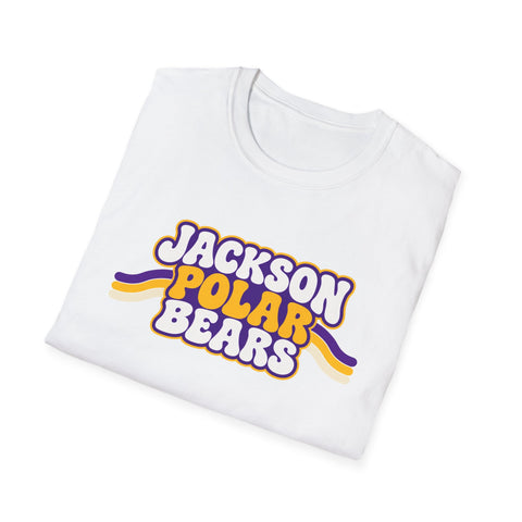 Jackson Polar Bears Retro Stripe T-Shirt