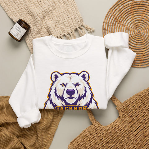 Jackson Polar Bears Bold Bear Crewneck