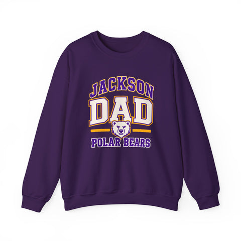 Jackson Polar Bears Dad Crewneck