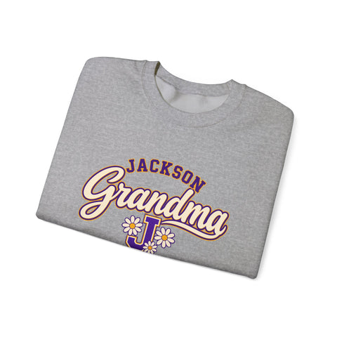 Jackson Polar Bears Grandma Floral Crewneck