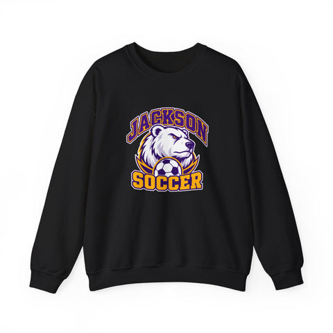 Jackson Polar Bears Soccer Mascot Crewneck Sweatshirt