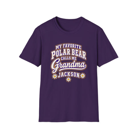 Jackson Polar Bears My Favorite Polar Bear Grandma T-Shirt