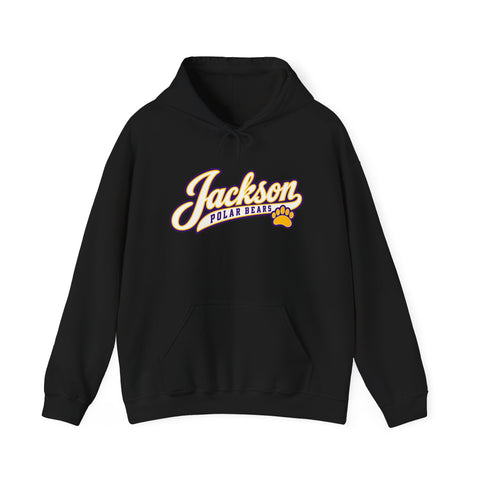 Jackson Polar Bears Classic Script Paw Hoodie