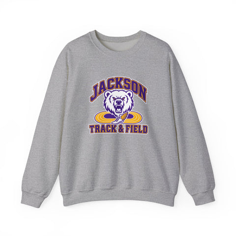 Jackson Polar Bears Track & Field Mascot Crewneck Sweatshirt