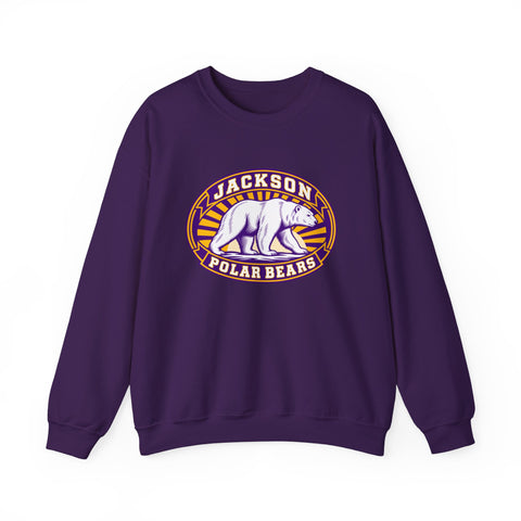 Jackson Polar Bears Heritage Bear Badge Crewneck