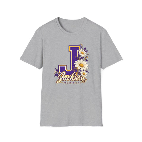 Jackson Polar Bears Daisy Monogram J T-Shirt