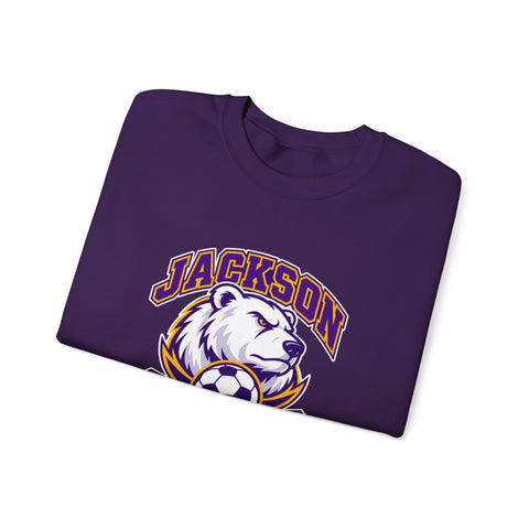 Jackson Polar Bears Soccer Mascot Crewneck Sweatshirt